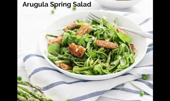 Embedded thumbnail for Roasted Asparagus and Arugula Spring Salad