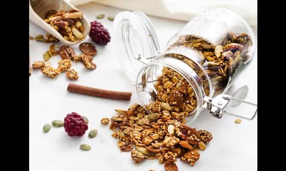 Embedded thumbnail for Pumpkin Pecan Granola