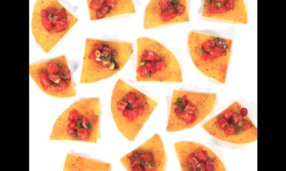 Embedded thumbnail for Salmon Poke on Tortilla Crisps